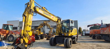 Komatsu PW140-7 lastik tekerli kepçe ikinci el araç