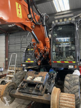 Escavatore gommato Hitachi ZX 170 PRR pelle sur pneu rail-route