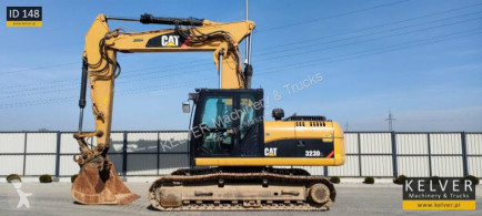 Caterpillar 323D used track excavator