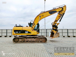 Caterpillar 323D + ENGCON rototilt + Leica Geosystems used track excavator