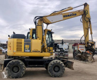 Komatsu PW148-8 skovel på däck begagnad