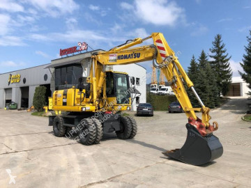 Excavadora de ruedas Komatsu