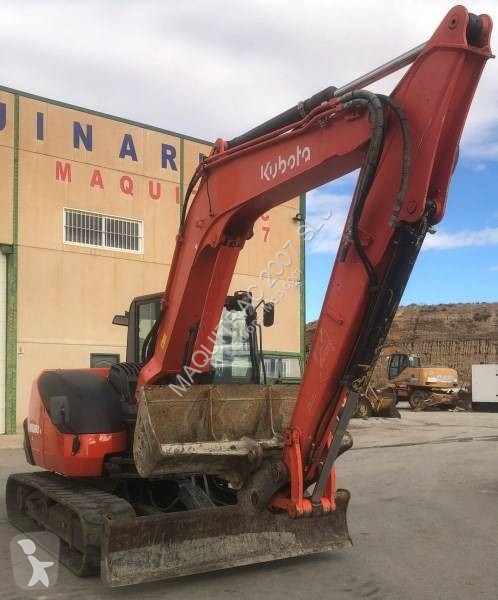 Excavadora Kubota KX 080-4