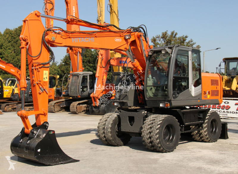 Wheel excavator used Hitachi ZX140W-3 ZX140W-3 - Ad n°9636786