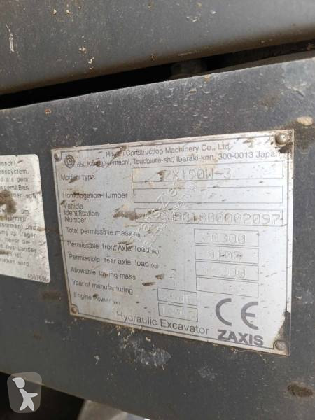 Escavadora Hitachi
