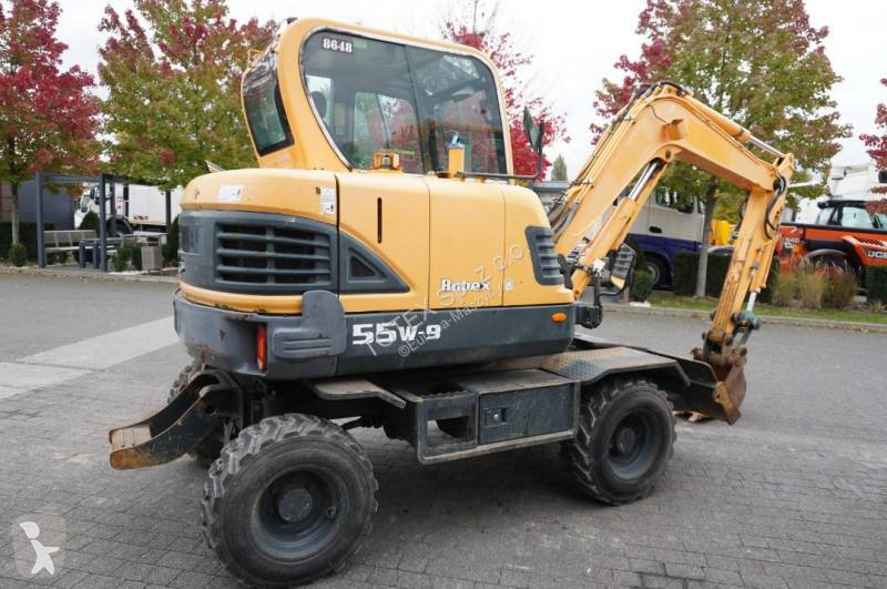 Excavator Hyundai Robex 55W-9 Koparka kołowa...