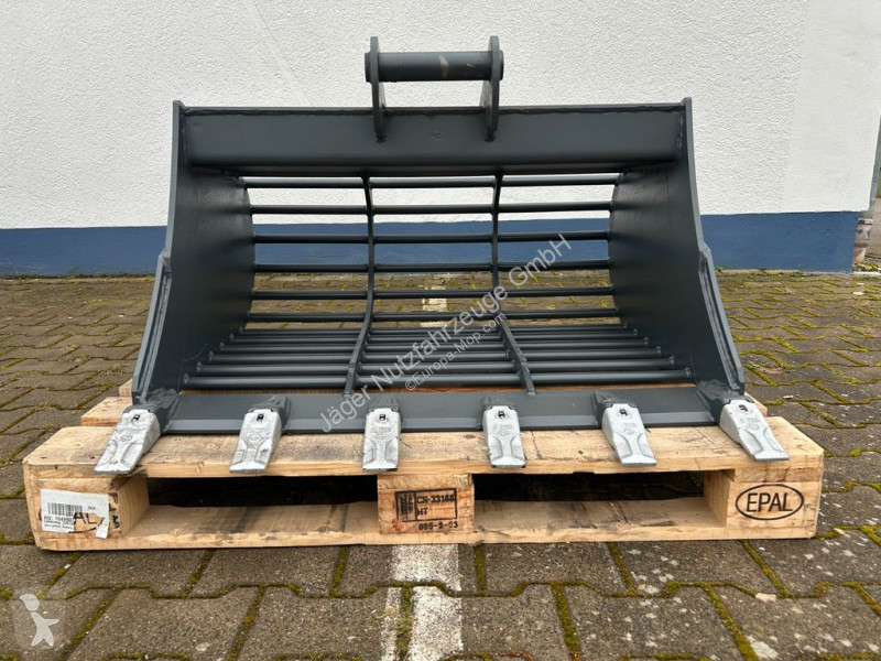 Escavadora Kubota Rädlinger Löffel,Reiszähne,...