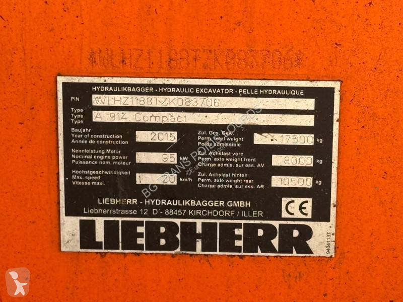 Skovl Liebherr