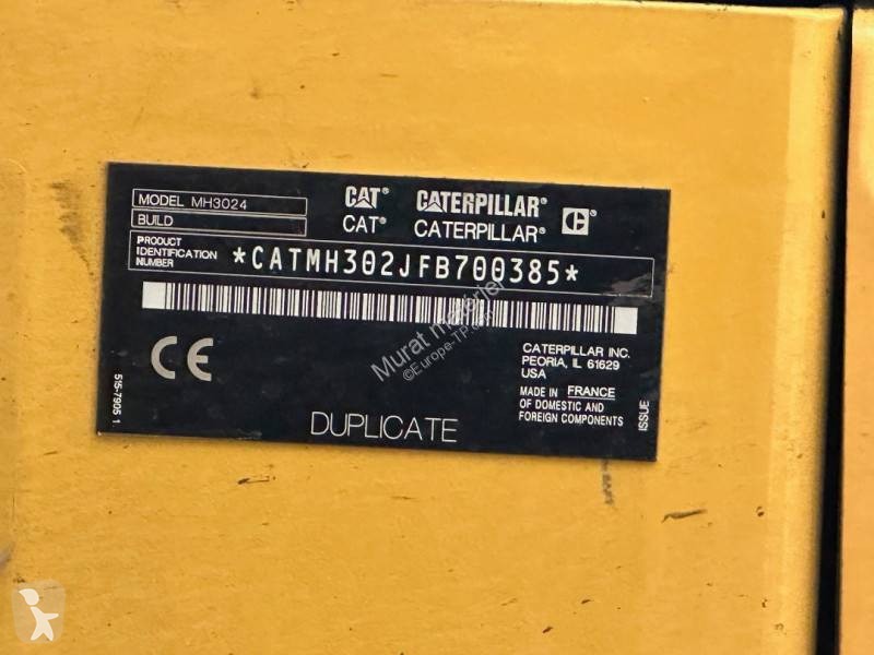 Graafmachine Caterpillar MH3024