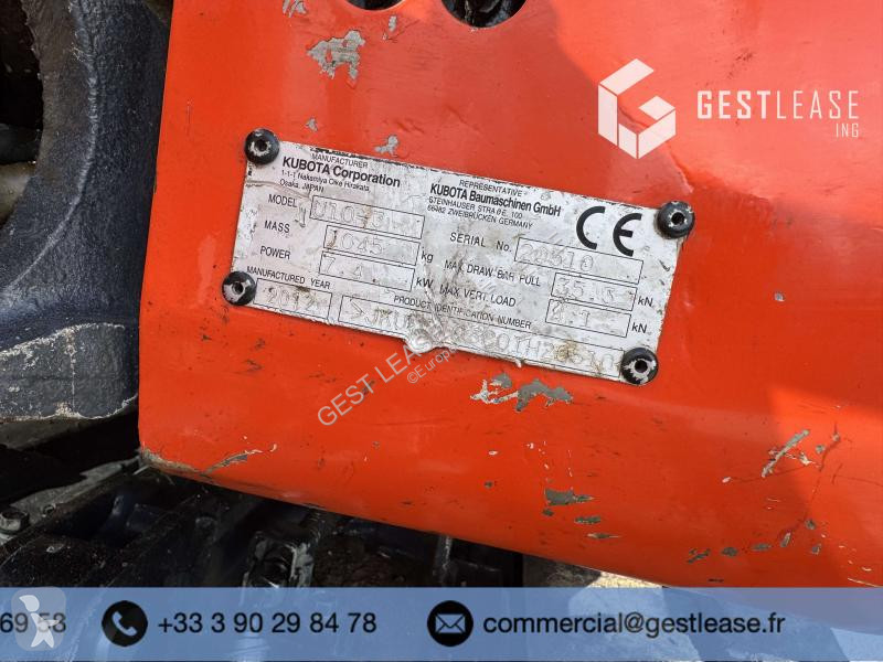 Excavadora Kubota 10-3 Series