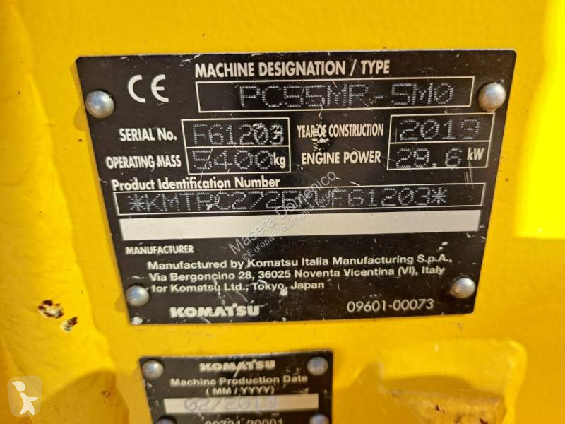 Escavatore Komatsu PC 55