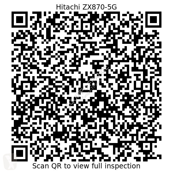 Escavatore Hitachi ZX870-5G with quickcoupler...