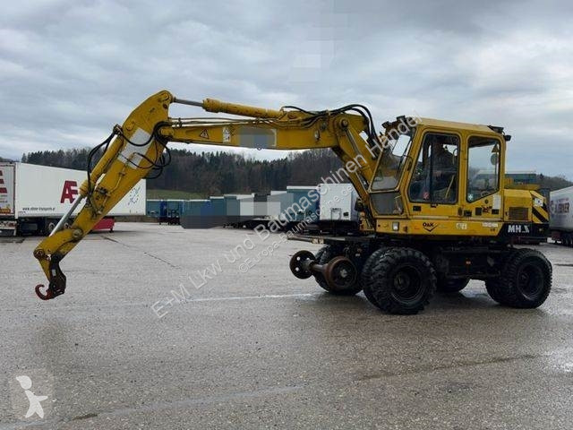 Excavator O&K MOBILBAGGER AUCH FÜR GLEISE