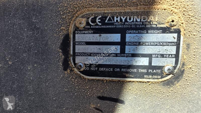 Excavadora Hyundai  Robex 235 LCR-9