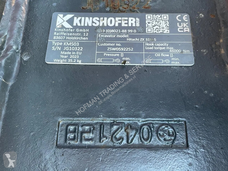 Escavadora Hitachi ZX38U-6 | A/C
