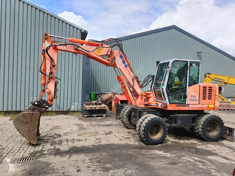 Escavatore Fiat-Hitachi W bandenkraan Wheel...