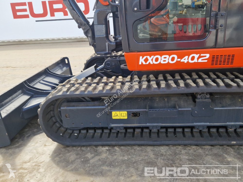 Escavatore Kubota KX080-4A