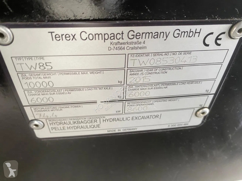 Excavator Terex