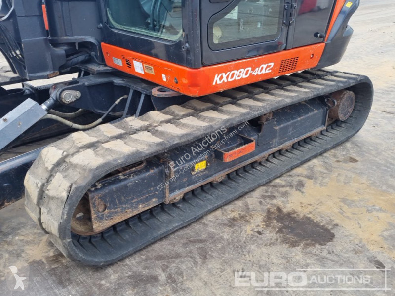 Escavadora Kubota KX080-4A2