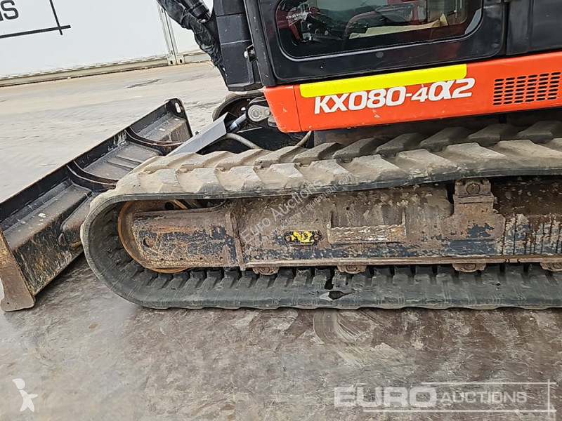 Escavadora Kubota KX080-4A2