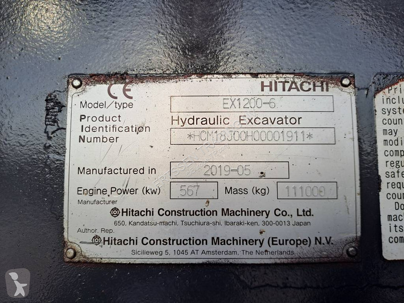 Escavadora Hitachi ME (New Boom + Stick) (Jebel...