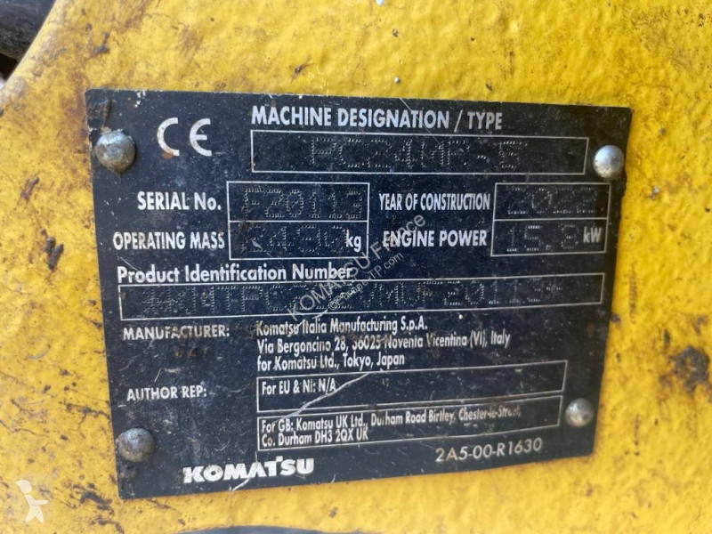 Excavator Komatsu PC 24 MR-5