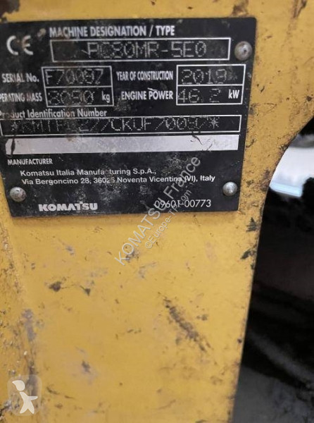 Skovl Komatsu PC80MR-5E0