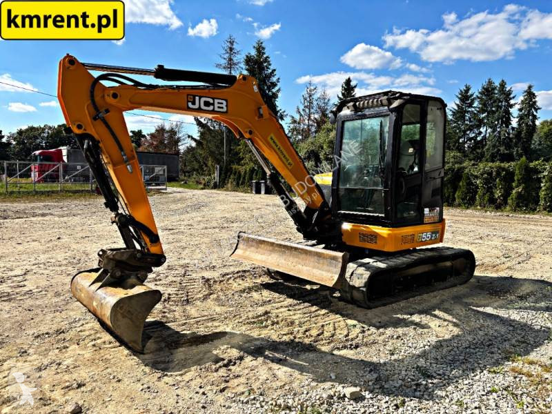 جرافة JCB 55Z-1 MINI-KOPARKA 2018R. | JCB 51...