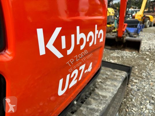 Escavadora Kubota u27-4 à 20 500€ ht