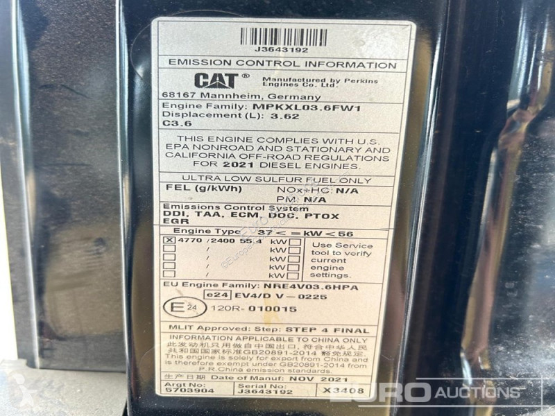 Escavatore Caterpillar 313GC