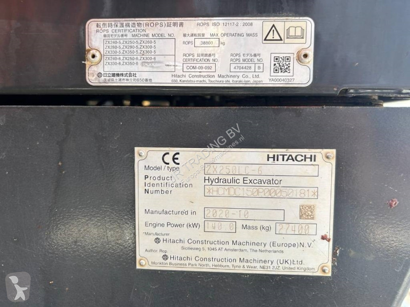 Escavadora Hitachi LC-6 (GPS Prepared)