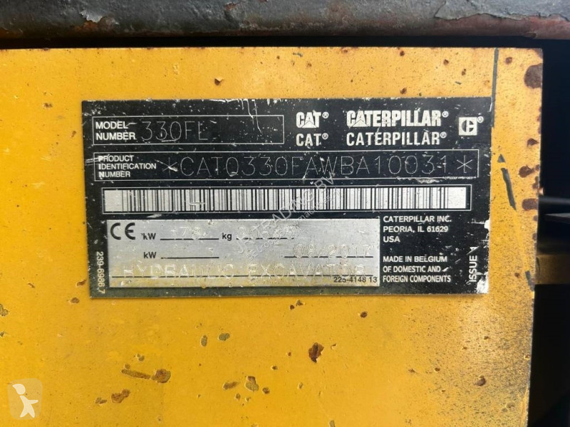 Excavator Caterpillar 330 FL