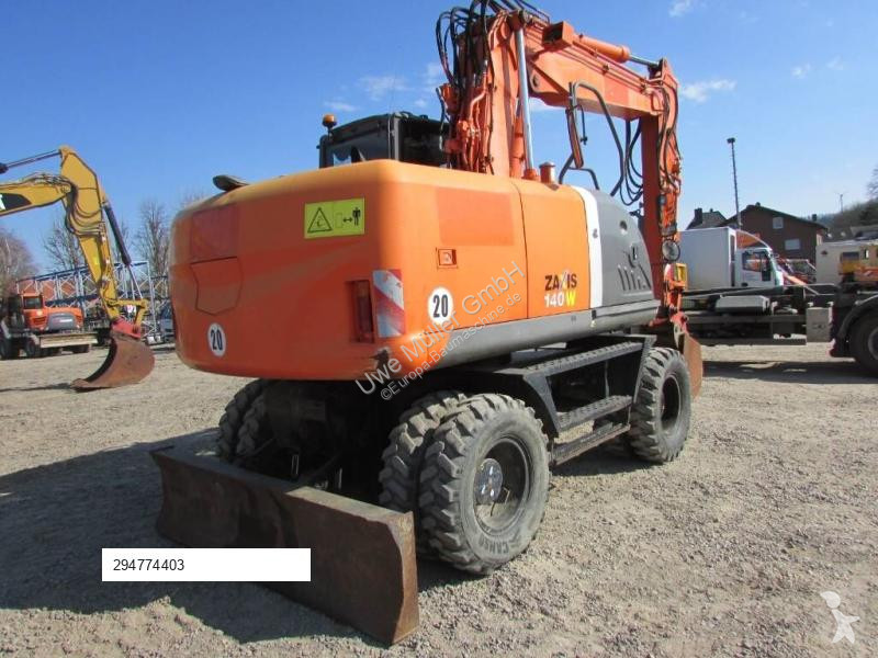 جرافة Hitachi 140 W-3 Mobilbagger 43.000 EUR /...
