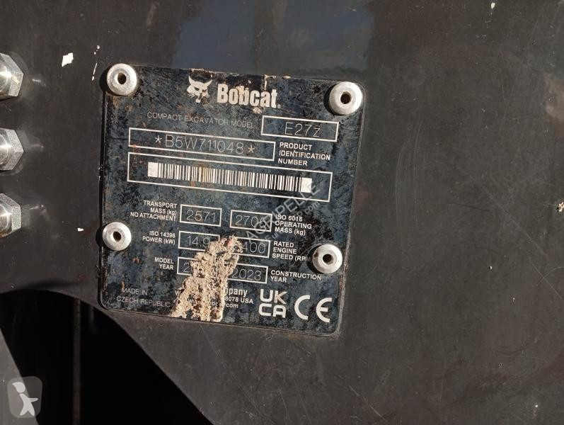 Rýpadlo Bobcat  E27Z