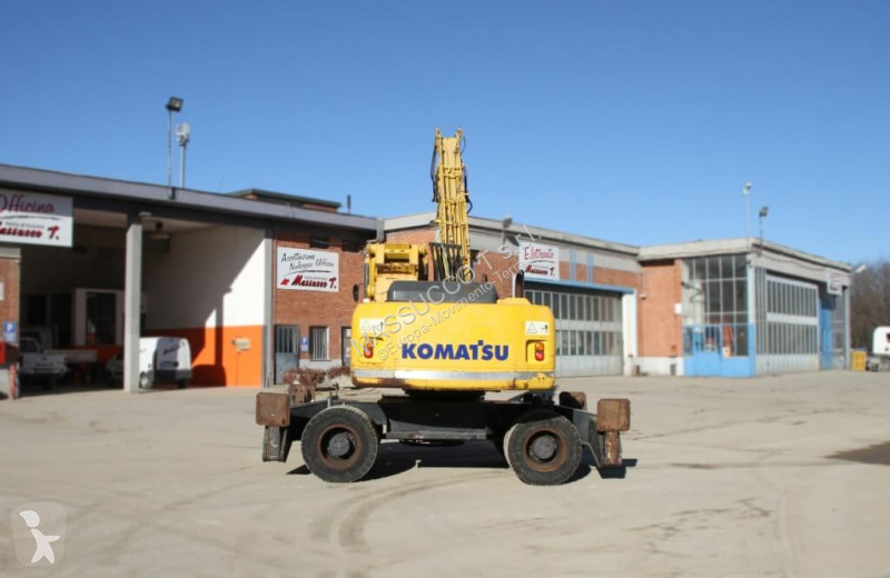 Rýpadlo Komatsu PW220-MH
