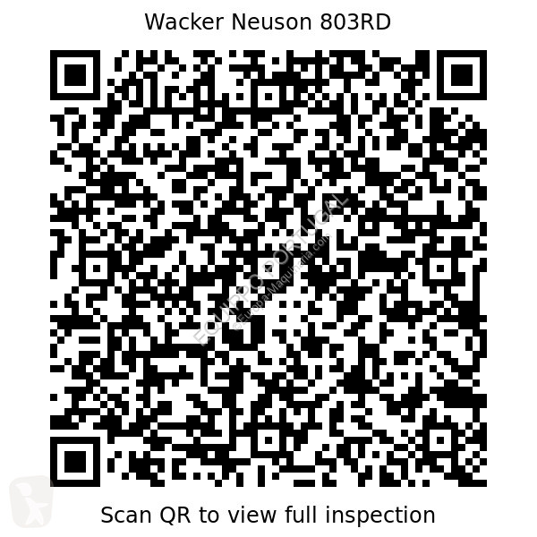 Rýpadlo Wacker Neuson 803RD
