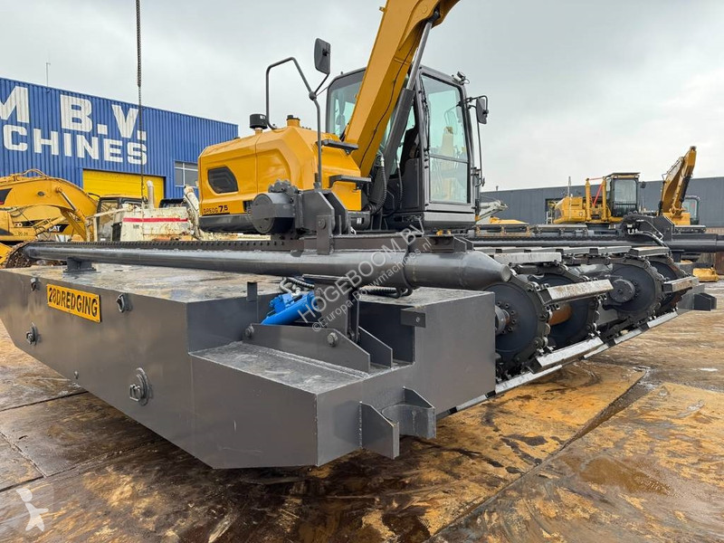 Rýpadlo  dredg7.5 ( unused )amphibious excavator