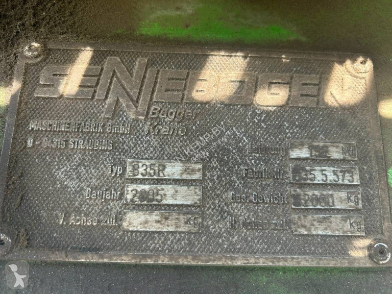 Rýpadlo Sennebogen 835 R ELECTRIC