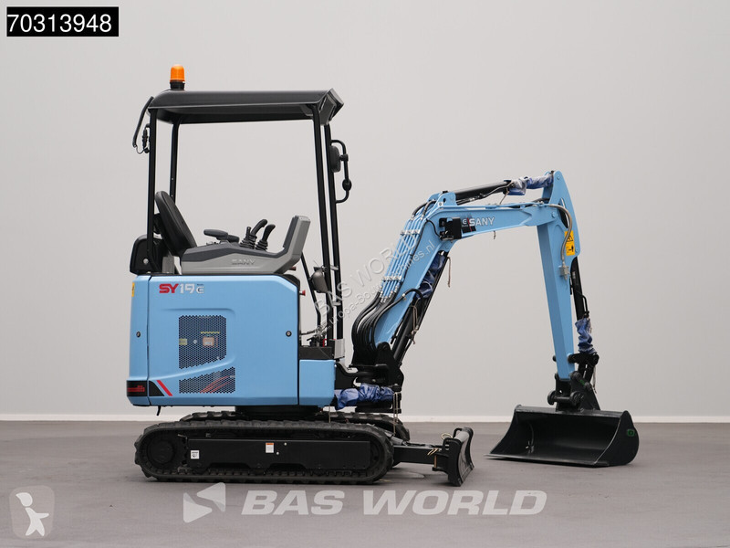 جرافة Sany SY19 E 22 kWh - CW/3 Buckets -...
