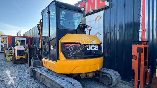 جرافة JCB 55z-1 powertilt à 25 900 € ht