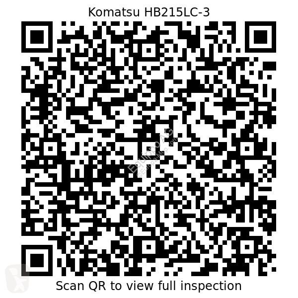 Rýpadlo Komatsu HB215LC-3