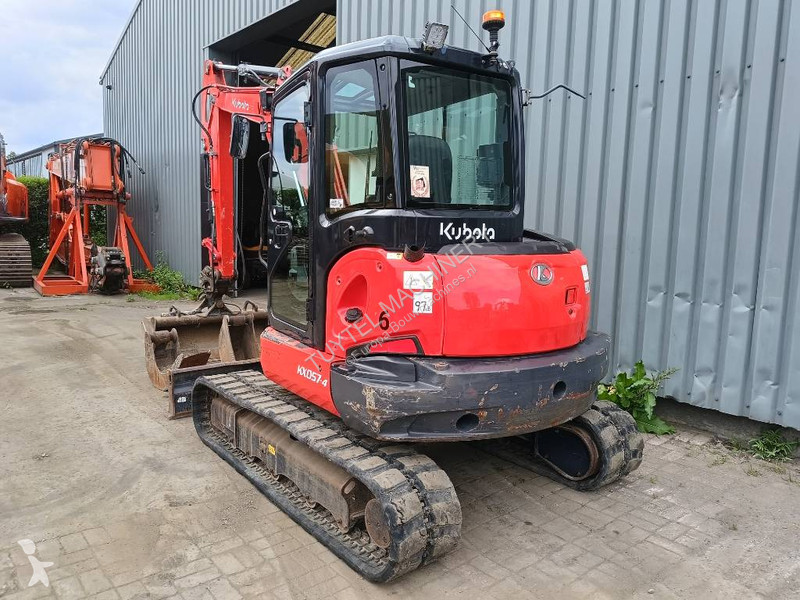 Skovl Kubota 0574 5,7 ton mini graver midi...