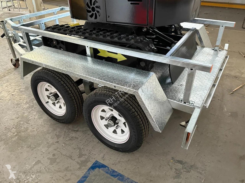 Rýpadlo JPC HT12 + TRAILER -BOTH NEW AND UNUSED!