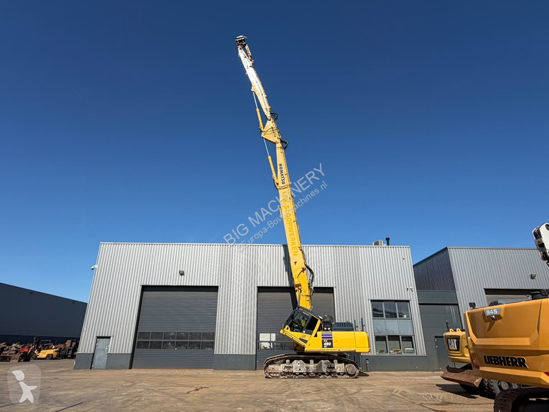 جرافة Komatsu PC490HRD10 - 28m Demolition Boom
