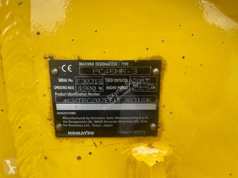 Escavatore Komatsu PC45 MR3
