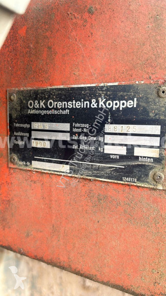 Skovl O&K Rh6 PMS Kettenbagger inkl.Tieflöffel