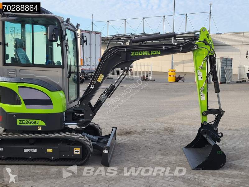 Rýpadlo Zoomlion ZE26 GU WARRANTY – PARKING...