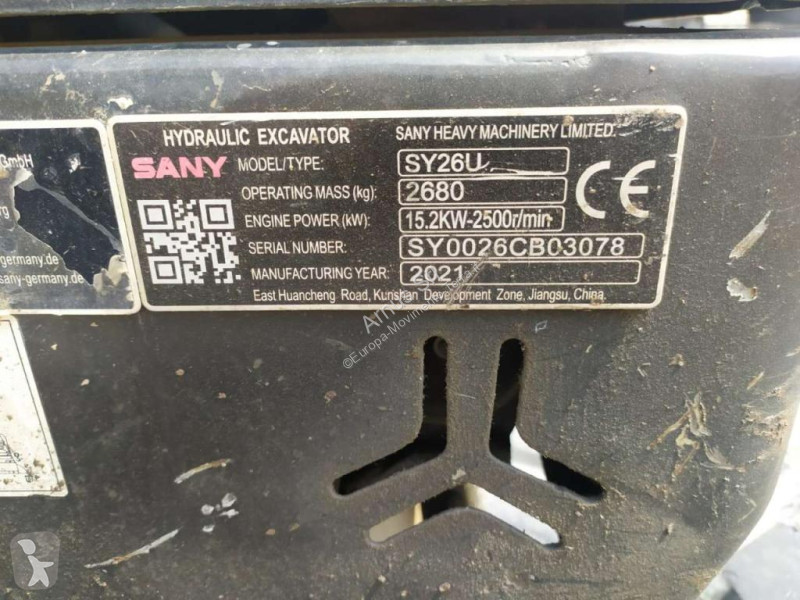 Rýpadlo Sany SY26U