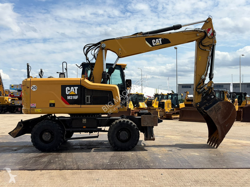 Skovl Caterpillar F Mobile excavator
