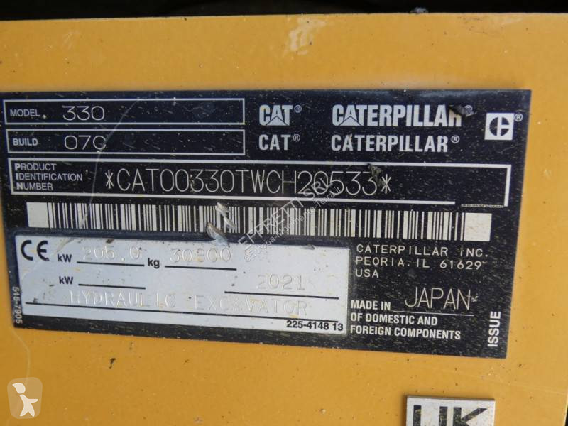 Lopatový nakládač Caterpillar 330